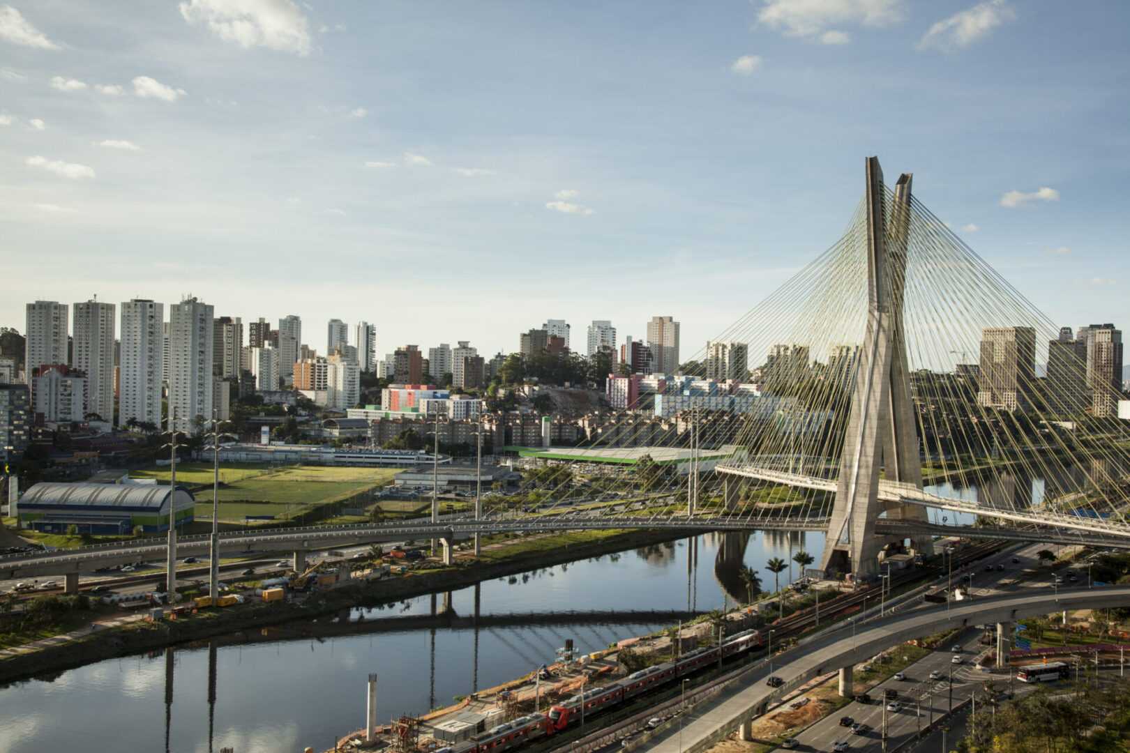 Sunset on Sao Paulo