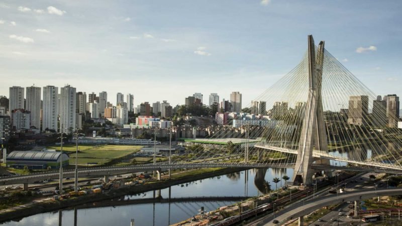 Sunset on Sao Paulo